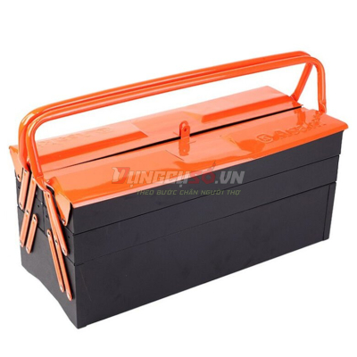 Thùng đồ nghề bằng sắt 3 ngăn 50x20x23cm Asaki AK-9957