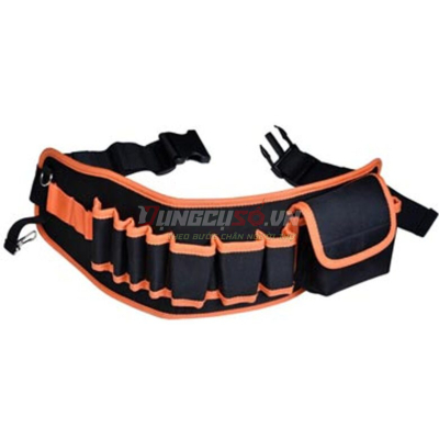 Túi đeo thắt lưng đựng đồ nghề 8 ngăn 58x16x6cm Asaki AK-9991