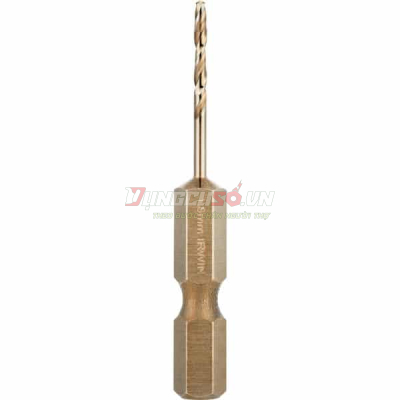 Mũi khoan HSS COBALT đuôi lục giác 4.5mm IRWIN IR91045