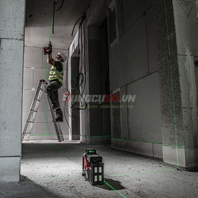 Máy cân bằng Laser dùng pin Milwaukee M12 3PL