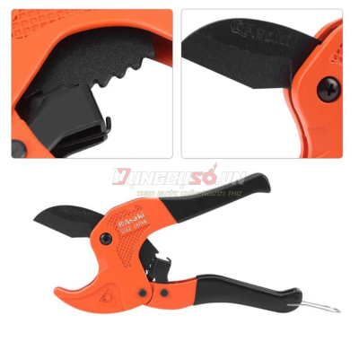 Kéo cắt ống nhựa PVC cán bọc nhựa 42mm Asaki AK-0162