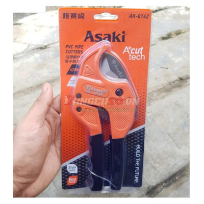 Kéo cắt ống nhựa PVC cán bọc nhựa 42mm Asaki AK-0162