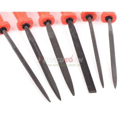 Bộ giũa mini 6 cây 3mm x 140mm Asaki AK-3898