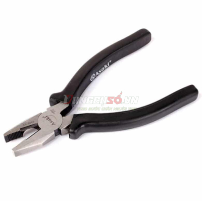 Kềm răng cán đen kiểu Mỹ 8”/200mm Asaki AK-8047