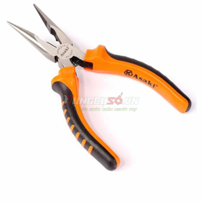 Kềm nhọn kiểu Mỹ 6”/150mm Asaki AK-8093