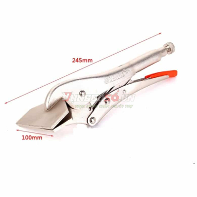 Kềm bấm hàn mỏ dẹp 10”/250mm Asaki AK-8273