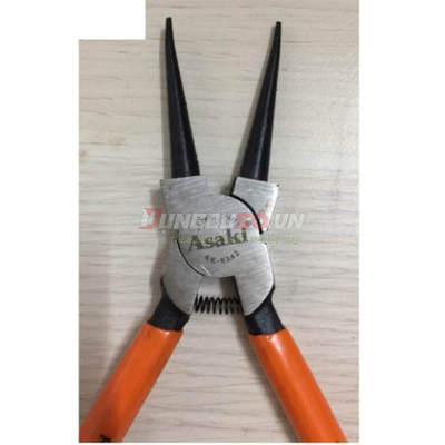 Kềm bóp phe mỏ thẳng 9”/225mm Asaki AK-8344