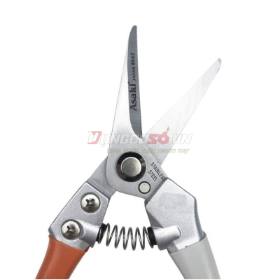 Kéo tỉa cành lưỡi thẳng 8”/200mm Asaki AK-8642
