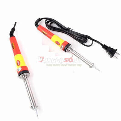 Mỏ hàn chì đầu nhọn cao cấp (cán nhựa PBT) 60W Asaki AK-9034