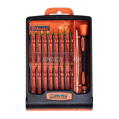 Bộ tua vít viễn thông 34 chi tiết Asaki AK-9072