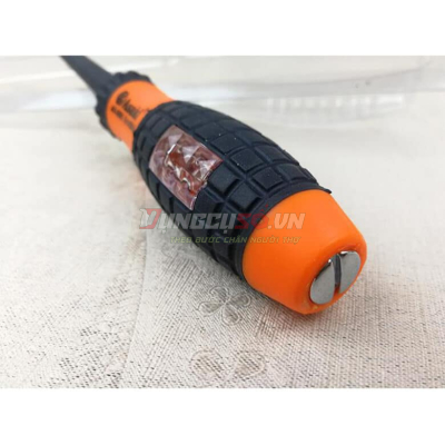 Tua vít cách điện & thử điện 5 x 100mm (-) Asaki AK-9087