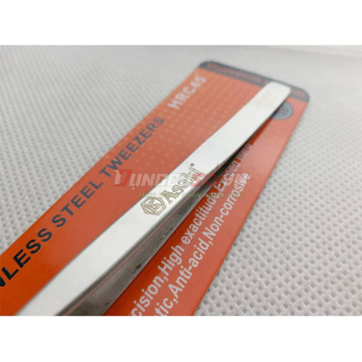 Nhíp inox gắp linh kiện mũi nhọn 135 x 9 x 2mm Asaki AK-9191