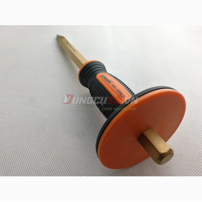 Đục sắt có tay chắn 16 x 300mm (mũi nhọn) Asaki AK-9643