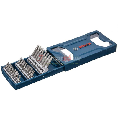 Bộ mũi vặn vít 25 món (xanh dương)