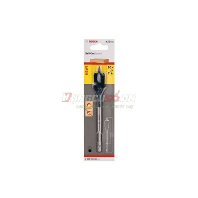 Mũi khoét gỗ đuôi cá 20x152mm Bosch 2608595491