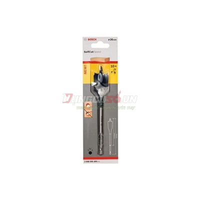 Mũi khoét gỗ đuôi cá 26x152mm Bosch 2608595495