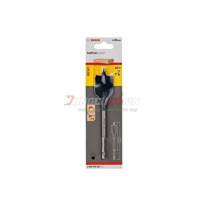 Mũi khoét gỗ đuôi cá 30x152mm Bosch 2608595497