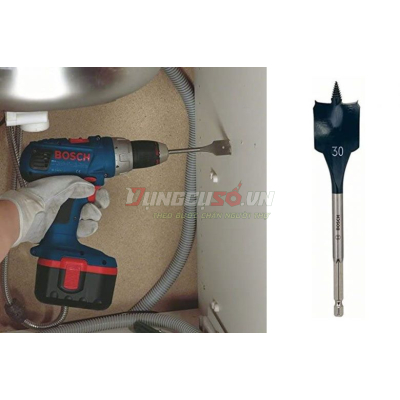 Mũi khoét gỗ đuôi cá 30x152mm Bosch 2608595497