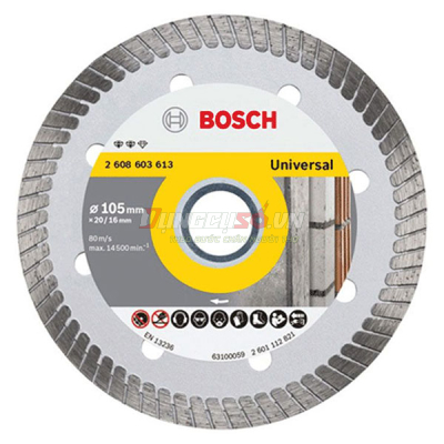Đĩa cắt kim cương Turbo 105mm Bosch 2608603613