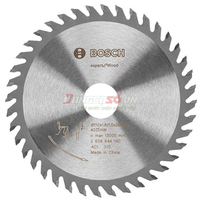 Lưỡi cưa gỗ 110x20mm T40