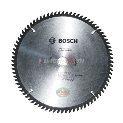 Lưỡi cưa gỗ 250x25.4mm T80