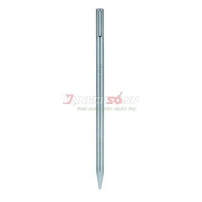 Mũi đục nhọn SDS-MAX 25x400mm (bộ 10 mũi) - mới, có vỏ chống rỉ
