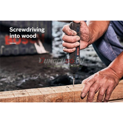 Máy vặn vít dùng pin + 2 mũi vít Bosch Go 2 2