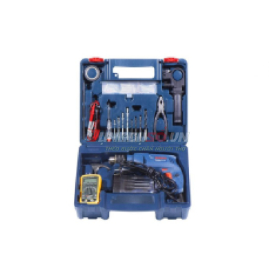 Máy khoan động lực Bosch GSB 550 (SET 80 MÓN NGÀNH ĐIỆN)