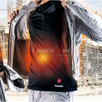  Áo Làm Ấm Dài Tay Dùng Pin Makita DCX201AL