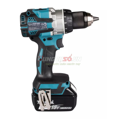 Máy Khoan, Vặn Vít Dùng Pin Makita DDF489RTJ
