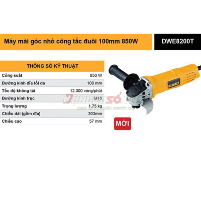 Máy mài góc 100mm Dewalt DWE8200T-B1