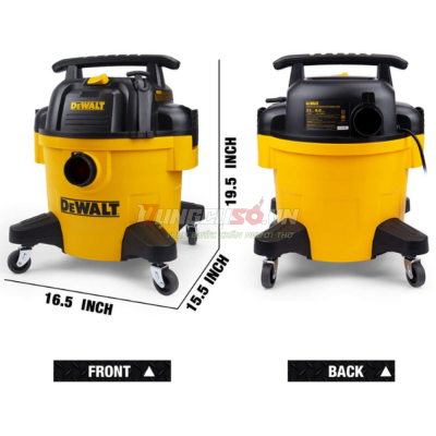 Máy hút bụi 3 chức năng ướt/khô/thổi Dewalt - DXV23P - 23L