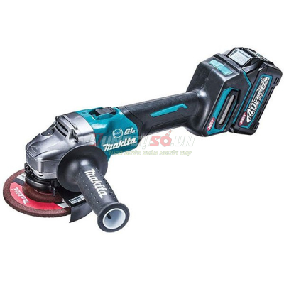 Máy mài góc 125mm ct trượt pin 40V Makita GA005GM201