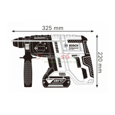 Máy khoan bê tông pin 18V Bosch GBH 180-LI BL (SOLO)