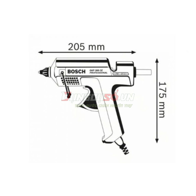 Súng dán keo Bosch GKP 200 CE - 0601950703