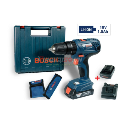 Máy khoan vặn vít động lực dùng pin 18V Bosch GSB 180-LI