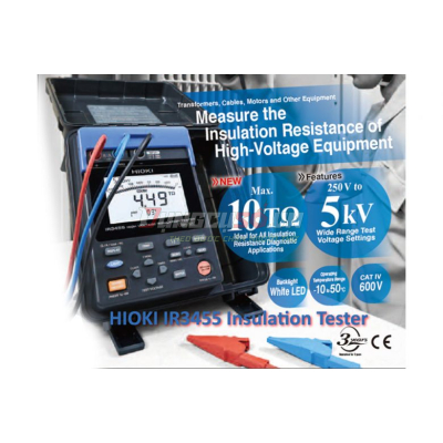 Đồng Hồ Đo Điện Trở Cách Điện Hioki 3455