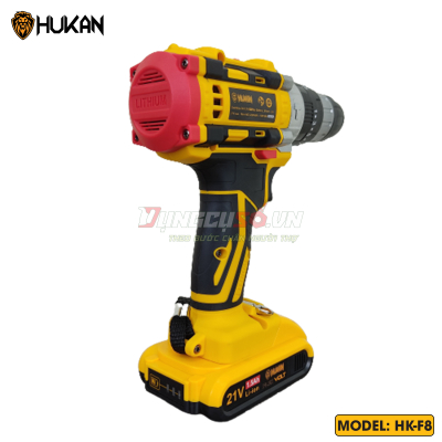 Máy khoan pin 10mm Hukan - HK-F8