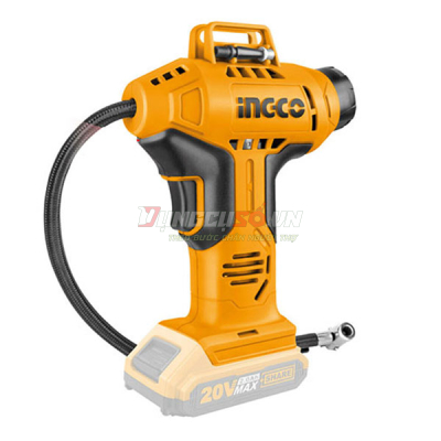 Máy bơm lốp xe ô tô pin 20V INGCO CACLI2001
