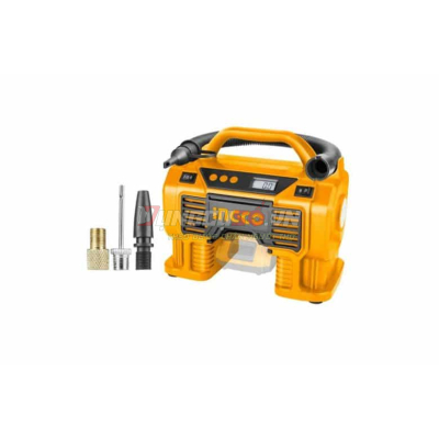 Máy bơm lốp xe ô tô pin 20v INGCO CACLI2002