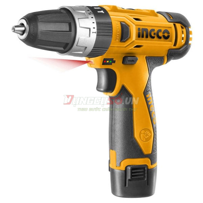 Máy khoan búa pin 12V INGCO CIDLI228120
