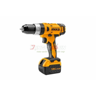 Máy khoan búa pin 18V INGCO CIDLI228180