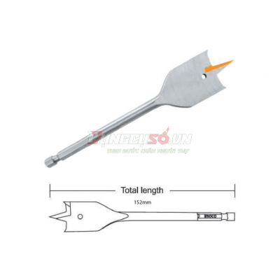 Mũi Khoan Gỗ Đầu Dẹp 30mm INGCO DBW2213001