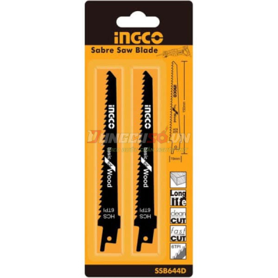 Bộ Lưỡi Cưa Kiếm INGCO SSB644D
