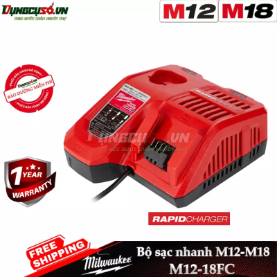 Bộ sạc pin Milwaukee M12-18FC