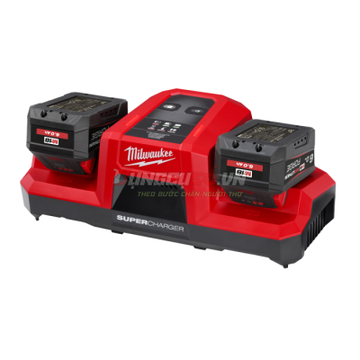 Trạm sạc siêu nhanh 2 cổng Milwaukee M18 DBSC