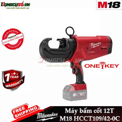 Máy bấm cốt Milwaukee 12T M18 HCCT109/42-0C