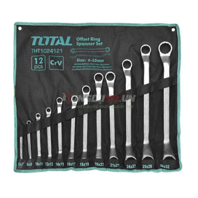Bộ cờ lê 2 vòng 6-32mm Total THT1024121