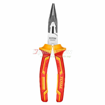 Kềm mũi nhọn mỏ dài cách điện 8in Total THTIP2381
