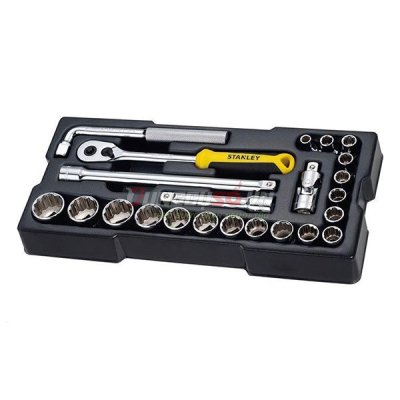 Bộ đầu tuýp 1/2″ 23 chi tiết Stanley STMT74726-8C